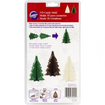 2115-0045 Wilton 3D TREE CANDY MOLD