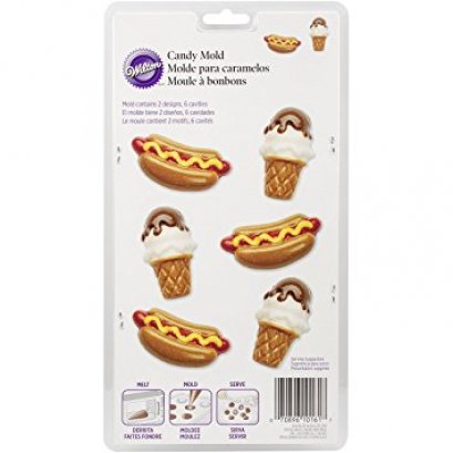 2115-0161 Wilton HOT DOG ICE CREAM CANDY MOLD