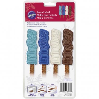 2115-0174 Wilton LET IT SNOW PRETZEL MOLD