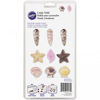 2115-1561 Wilton SEASHELLS CANDY MOLD
