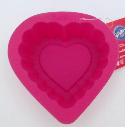 2105-3116 Wilton HEART SILICONE MOLD