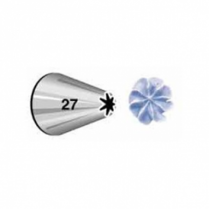 402-27 Wilton STD CLSD STAR TIP #27