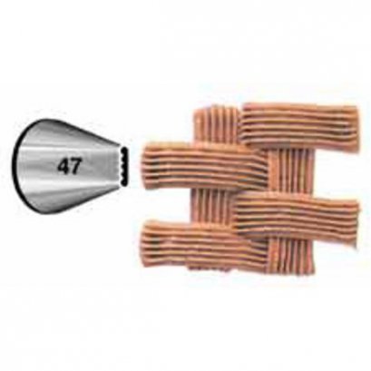402-47 Wilton STD BASKETWEAVE TIP#47