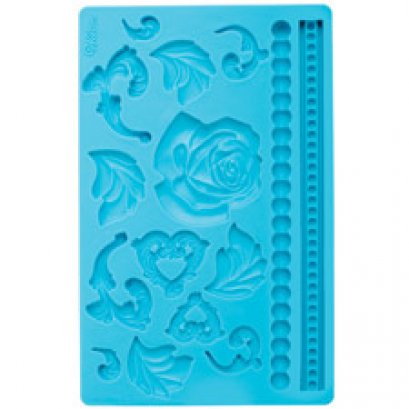 409-2562 Wilton FGP SILICONE MOLD BAROQUE