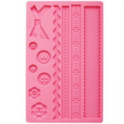 409-2563 Wilton FGP SILICONE MOLD FABRIC