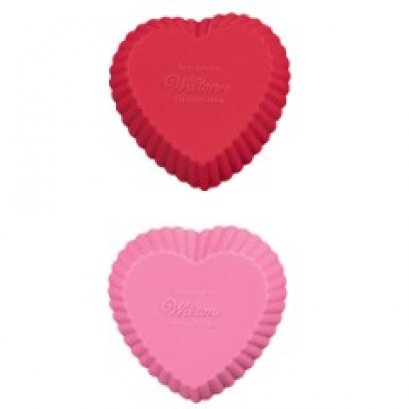 415-9425 Wilton MINI HEART SIL BAKE CUPS