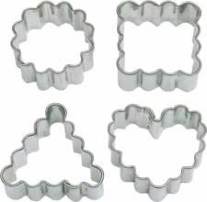 417-444 Wilton CRINKLE CUT OUTS 4 PC SET