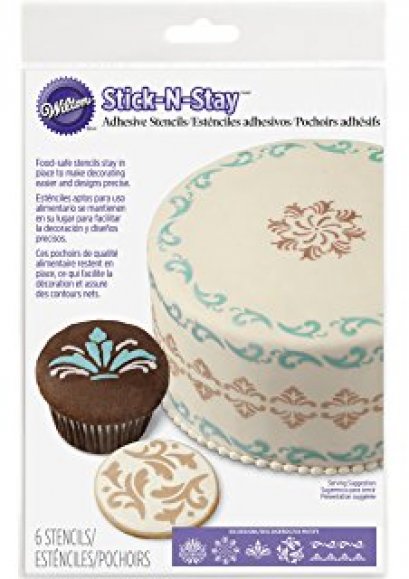 417-5160 Wilton STICK N STAY STENCILS SCR