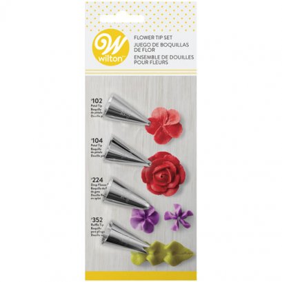 418-6607 FLOWER 4PC SET