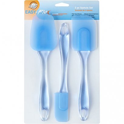 570-1121 Wilton EASY-FLEX SIL SPAT 3PC SET