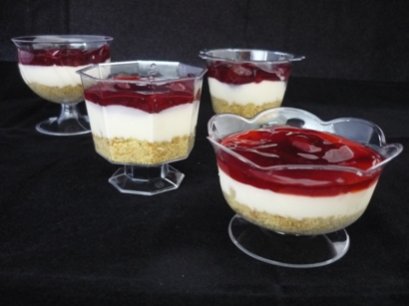 สตรอเบอรี่ชีสพาย (Blueberry Cheese Pie) 