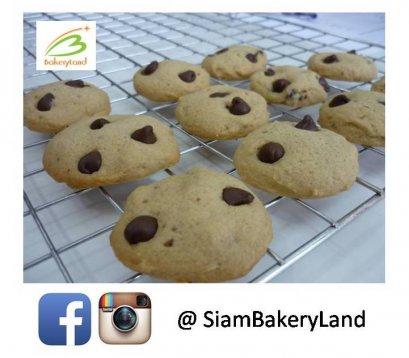 ช็อกโกแลตชิพคุ้กกี้ (Soft Chocolate Chip Cookies) 