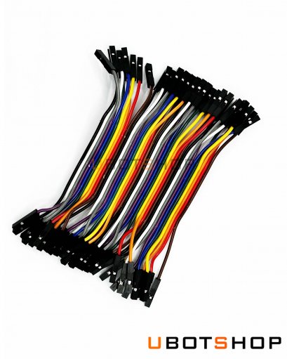 10cm Femaie to Famaie 40Pin Solderless Jumper Breadboard Wires(AC0005)