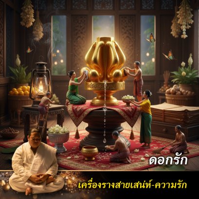 ดอกรัก (เครื่องรางของขลังดอกรัก เนื้อทองแดง)