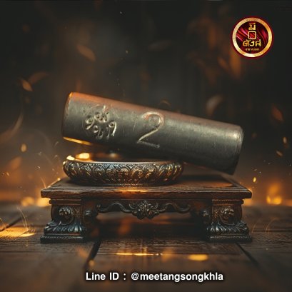 ตะกรุดฮาซีมัส เบอร์ 2 ดอกสั้น (เรียกเงิน)
