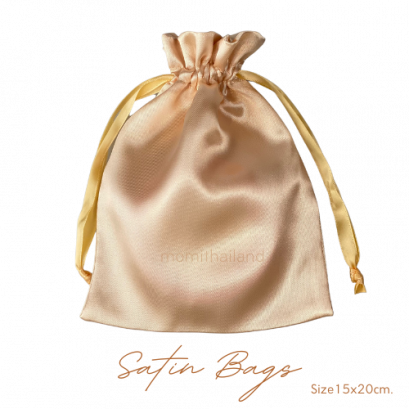 ถุงผ้าซาติน 