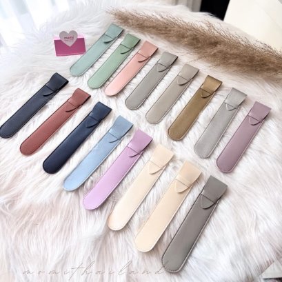 กระเป๋าหนัง Pu สีเรียบง่าย ทำความสะอาดง่าย