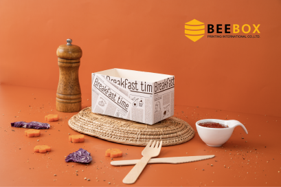กล่องแซนวิซโบราณลายBreakfast Time