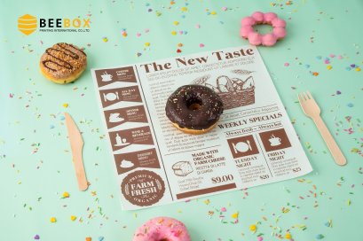 กระดาษรองลายแมกกาซีนใหญ่