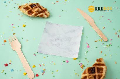 กระดาษรองลายหินอ่อนเล็ก