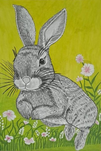 น้องกระต่ายร่าเริงเที่ยวชมป่า