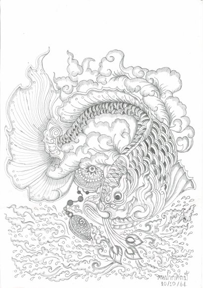 มัจฉาบูชาพุทธะ