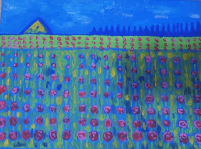 ทุ่งดอกกุหลาบ