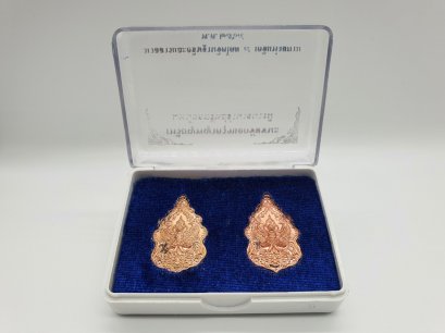 เหรียญพญาครุฑเอกชัยชนะมหาโภคทรัพย์อำนาจบารมี เนื้อนวะโลหะ เนื้อทองแแดง