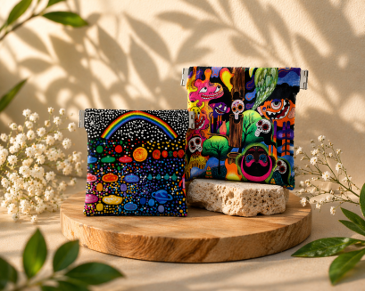 กระเป๋าสตางค์งานศิลป์