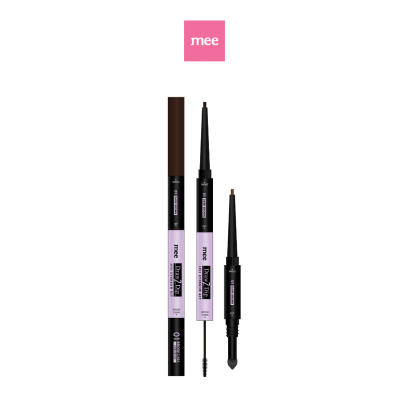 Mee Draw 2 Dip  3IN1 EyeBrow Kits 01 (Dark Brown) - New EXP.08/2027