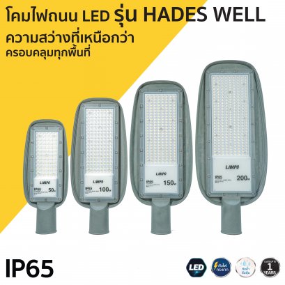 โคมไฟถนน LED รุ่น HADES WELL