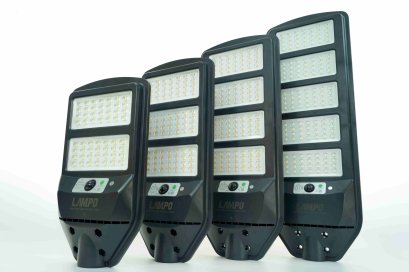 โคมถนนโซล่าเซลล์ Solar Street Light Kush GEN2