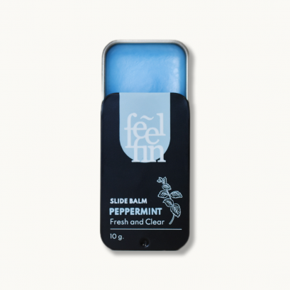 Peppermint Aromatic Slide Balm (Black)