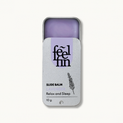 Lavender Aromatic Slide Balm  (Silver)