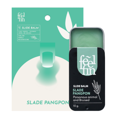 Green Herbal Aromatic Slide Balm อโรม่าบาล์ม (Black)