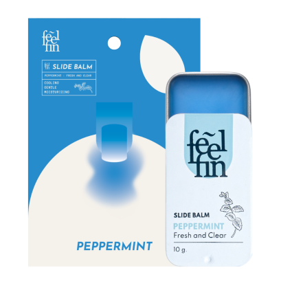 Peppermint Aromatic Slide Balm อโรม่าบาล์ม เปปเปอร์มิ้น (Silver)