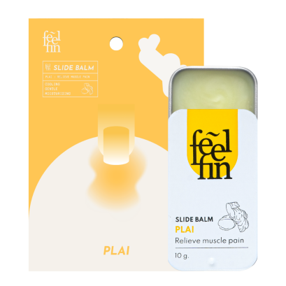 Plai Aromatic Slide Balm อโรม่าบาล์ม ไพล (Silver)