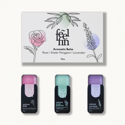 Boxset 3 Pieces Edition 1 Aromatic Slide Balm (Black)