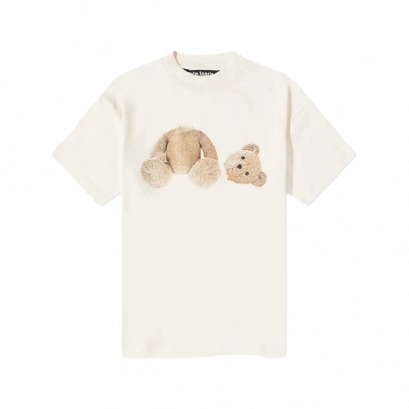 PALM ANGELS KILL THE BEAR TEE CREAM