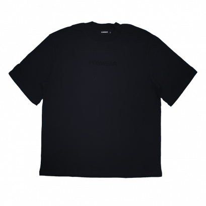 Poswear Basic logo Black/Black T-Shirt