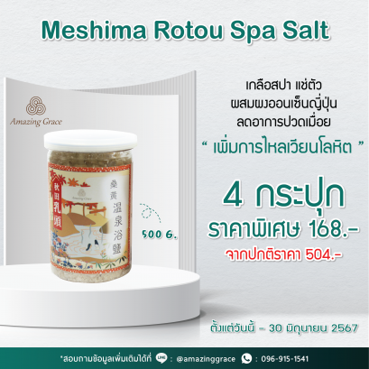 Promotion Meshima Rotou Spa Salt