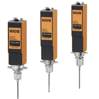 Brushless Screwdriver (DC type) Built-in Torque Sensor for machines | PGFA Series
