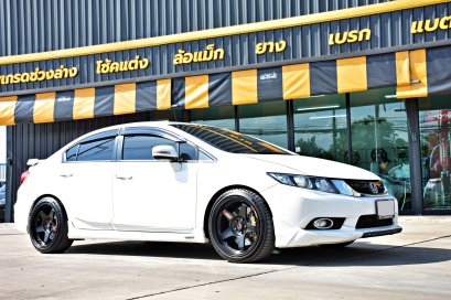 Honda Civic FB ล้อ Cosmis XT-005 RS 18x8.5 ET15 ยาง Michelin PS4 235/40R18 พร้อมเบรก AP Racing หน้า-หลัง ล้อแม็กแต่งรถสปอร์ต ติดตั้ง Autoquiks รังสิต