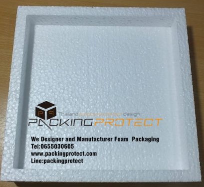 โฟมepsกันกระแทกขึ้นรูปตามแบบบรรจุภัณฑ์มีน้ำหนักเบา ราคาถูก และกันกระแทก หรือ รองรับน้ำหนักได้ดี 