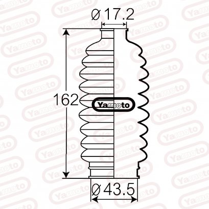STEERING GEAR BOOT- L CIVIC 2006-2009