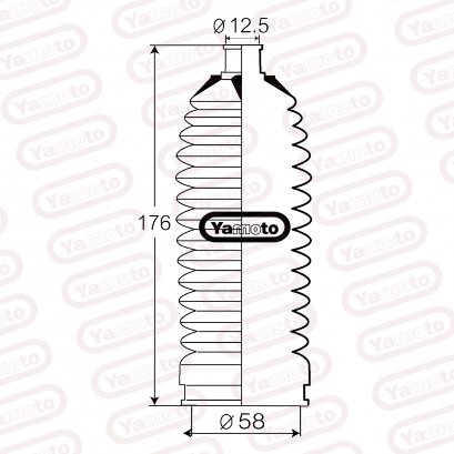 STEERING GEAR BOOT Accord Coupe