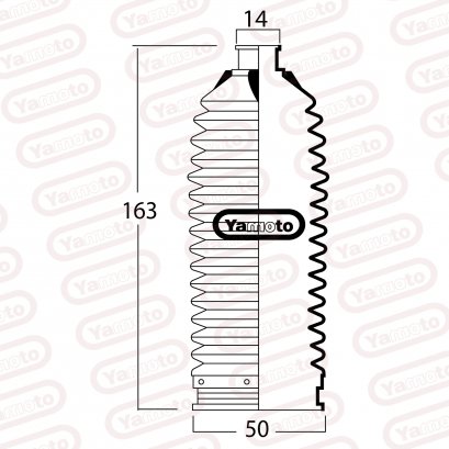 STEERING GEAR BOOT(LH)  X-TRAIL T31 2007-2013 D8203-1KA0A/48204-8H326
