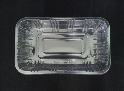 บรรจุภัณฑ์ ถาดพลาสติก PET สีใส ไม่ทนร้อน แช่เย็นได้