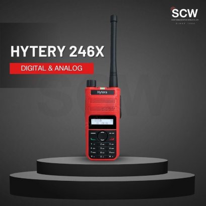 วิทยุสื่อสาร HYTERA 246X (DMR 2 ระบบ Digital & Analog)