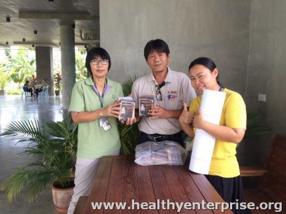 บริษัทกันยง อิเล็กทริค จำกัด เดินทางรับสื่อยืมและสื่อแจก